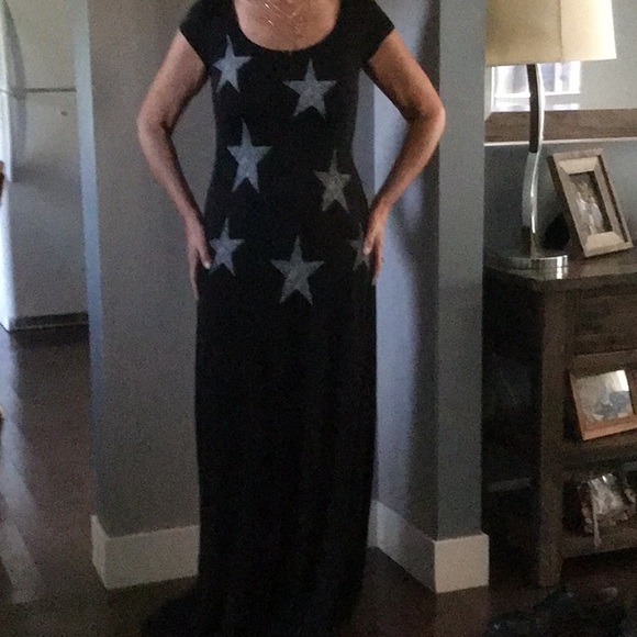 Lauren moshi black maxi dress - Picture 3 of 3